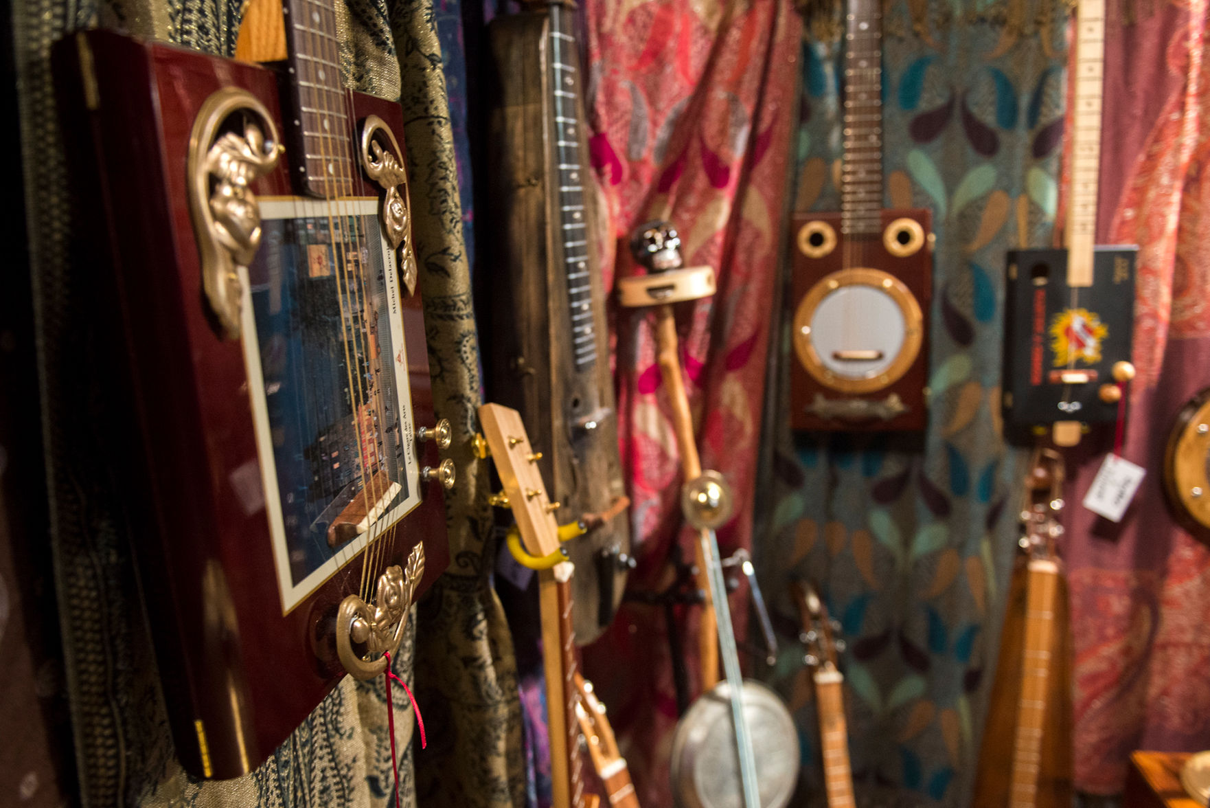 Mark Clark's instruments